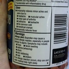 Viên giảm đau hạ sốt Kirkland Ibuprofen 200mg - Hỗ trợ giảm đau nhanh chóng, chống viêm hiệu quả, 500 viên, hàng chính hãng Mỹ