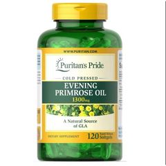 Viên uống tinh dầu hoa anh thảo Puritan's Pride 1300mg 120 viên - Cân bằng nội tiết, hỗ trợ sức khỏe phụ nữ tự nhiên