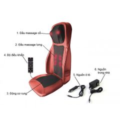 Ghế Massage Toàn Thân 4D Nikio NK-180 - Xoa Bóp Nhiệt Hồng Ngoại, Cải Thiện Đau Lưng, Thư Giãn Tối Ưu Tại Nhà