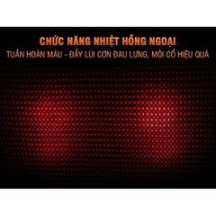Ghế Massage Toàn Thân 4D Nikio NK-180 - Xoa Bóp Nhiệt Hồng Ngoại, Cải Thiện Đau Lưng, Thư Giãn Tối Ưu Tại Nhà