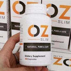 Viên uống giảm cân Oz Slim 40 viên - Thực phẩm chức năng hỗ trợ giảm cân hiệu quả, chiết xuất tự nhiên an toàn cho sức khỏe