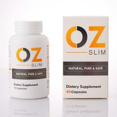 Viên uống giảm cân Oz Slim 40 viên - Thực phẩm chức năng hỗ trợ giảm cân hiệu quả, chiết xuất tự nhiên an toàn cho sức khỏe