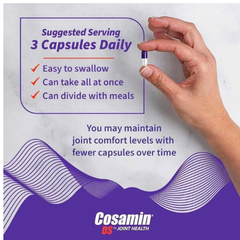 Viên uống bổ khớp Cosamin DS For Joint Healthy 210 viên - Hỗ trợ sức khỏe xương khớp, giảm đau và viêm, sản phẩm cao cấp từ Mỹ.