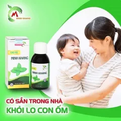 Cao Ho Minh Khang - Giảm Ho, Tiêu Đờm Hiệu Quả Cho Trẻ, Hỗ Trợ Điều Trị Viêm Họng Từ Thảo Dược Tự Nhiên