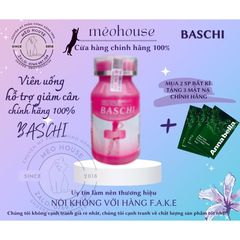 Viên Giảm Cân BASCHI HỒNG 40 viên - Giảm 3-5kg Nhanh Chóng, Không Mệt Mỏi, Thực Phẩm Chức Năng Chính Hãng