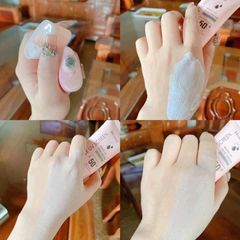 Combo 2 Kem Chống Nắng Hemia Chính Hãng SPF50+ - Dưỡng Trắng, Nâng Tone Da, Kiềm Dầu, An Toàn, Phù Hợp Mọi Làn Da