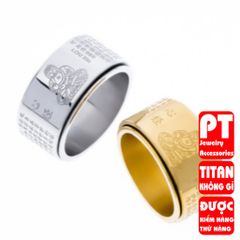Nhẫn Bát Nhã Tâm Kinh Hình Phật PT Jewelry & Accessories 401362