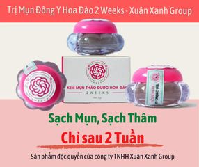 Combo 2 Lọ Kem Khử Mụn Hoa Đào - Loại Bỏ Thâm Mụn, Dưỡng Da Trắng Hồng Tự Nhiên Trong 2 Tuần - Hỗ Trợ Da Sáng Mịn, Kháng Khuẩn An Toàn