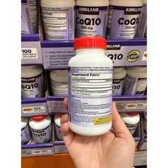 (Nhập khẩu) Viên hỗ trợ tim mạch Kirkland Signature CoQ10 300mg 100 viên - Bổ sung sức khỏe tim mạch và tăng cường năng lượng từ Mỹ chính hãng