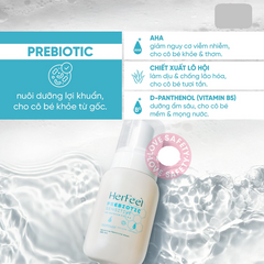 Dung Dịch Vệ Sinh Phụ Nữ Her Feel Prebiotic Sensitive HA - Làm Sạch Và Cấp Ẩm Cho Vùng Nhạy Cảm, An Toàn Và Hiệu Quả