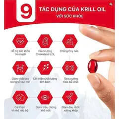 Dầu nhuyễn thể Krill Oil 500mg Kirkland Signature 180 viên - Hỗ trợ sức khỏe tim mạch và cải thiện thị lực hiệu quả