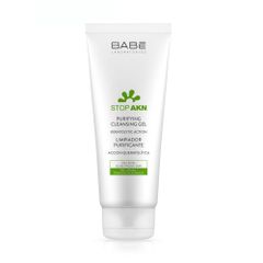 Sữa Rửa Mặt Dạng Gel BABE Stop AKN Cho Da Dầu & Mụn - Làm Sạch Sâu, Ngăn Ngừa Mụn, Xuất Xứ Tây Ban Nha, 100ml/200ml
