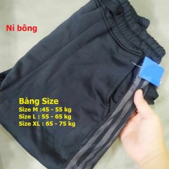 Quần Nỉ Nam Jogger Phối Sọc Lưới Siêu Ấm - Vải Nỉ Bông, Thời Trang Unisex Dễ Phối Đồ Cho Nam Nữ