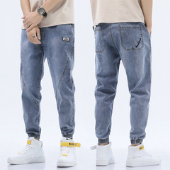 Quần Jean Nam Jogger Cao Cấp - Chất Liệu Co Dãn Mát Mẻ, Kích Cỡ M 50-56kg, Thời Trang Mùa Hè