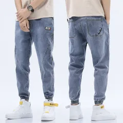 Quần Jean Jogger Mới Mùa Hè Size M (50-56kg) - Vải Co Dãn Chất Mát, Hàng QC Cao Cấp Nam