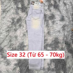 Quần Jean Nam Size 32 - Chất Liệu Jean Bò Co Giãn Nhẹ, Thời Trang Năng Động Cho Nam Giới