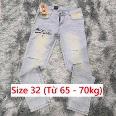 Quần Jean Nam Size 32 - Chất Liệu Jean Bò Co Giãn Nhẹ, Thời Trang Năng Động Cho Nam Giới