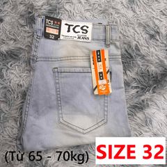 Quần Jean Nam Size 32 - Jean Bò Co Giãn Nhẹ Thời Trang Hiện Đại, Form Ôm Vừa Vặn, Phong Cách Trẻ Trung, Dễ Phối Đồ