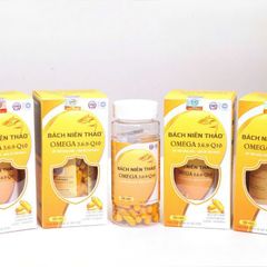 Viên uống Omega 3-6-9 Q10 Hỗ Trợ Bổ Não, Sáng Mắt, Khỏe Tim Mạch, Đẹp Da - 100 Viên Nang Mềm Bổ Sung Sức Khỏe