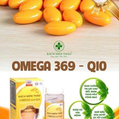 Viên uống Omega 3-6-9 Q10 Hỗ Trợ Bổ Não, Sáng Mắt, Khỏe Tim Mạch, Đẹp Da - 100 Viên Nang Mềm Bổ Sung Sức Khỏe