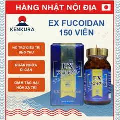 EX Fucoidan Nhật Chính Hãng Hỗ Trợ U Bướu - 150 Viên