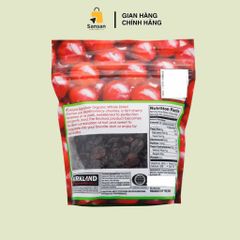 Quả Cherry sấy khô hữu cơ Kirkland 567g - Siêu trái cây chua ngọt tự nhiên, ăn vặt thơm ngon, tốt cho sức khỏe, chứng nhận USDA
