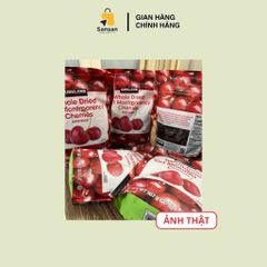 Quả Cherry sấy khô hữu cơ Kirkland 567g - Siêu trái cây chua ngọt tự nhiên, ăn vặt thơm ngon, tốt cho sức khỏe, chứng nhận USDA