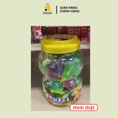 Thạch Rau Câu Fruzel 1.45kg - Thạch Gel Hương Trái Cây Tự Nhiên Ngon Miệng, Không Cholesterol, Thực Phẩm Vị Ngọt Cho Mọi Lứa Tuổi