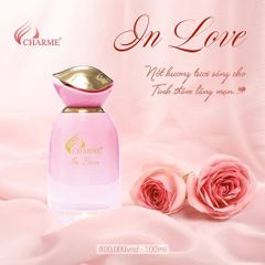 Nước Hoa Nữ Charme In Love 100ml - Hương Thơm Quyến Rũ, Nữ Tính, Phong Cách Gợi Cảm Dành Cho Mọi Dịp