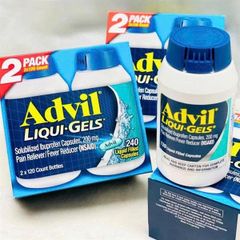 Viên Uống Giảm Đau Hạ Sốt Advil 120 Viên 200mg - Giảm Đau Nhanh, Hiệu Quả Cho Mọi Lứa Tuổi