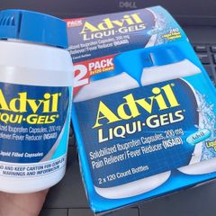 Viên Uống Giảm Đau Hạ Sốt Advil 120 Viên 200mg - Giảm Đau Nhanh, Hiệu Quả Cho Mọi Lứa Tuổi