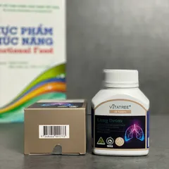 Viên Uống Bổ Phổi Vitatree Lung Detox 60 Viên - Hỗ Trợ Thải Độc Phổi, Tăng Cường Miễn Dịch Từ Thiên Nhiên