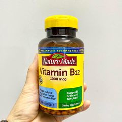 Vitamin B12 1000mcg Nature Made 400 viên, bổ máu, tăng năng lượng