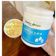 Viên uống Healthy Care Ultimate Omega 3-6-9 - 200 viên Hỗ trợ Sức Khỏe Tim Mạch và Não Bộ, Bổ Sung Acid Béo Thiết Yếu