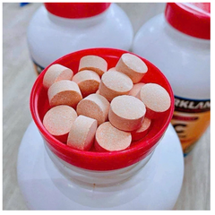 Kẹo Ngậm Vitamin C Kirkland Signature 500mg Lọ 500 Viên - Tăng Cường Hệ Miễn Dịch, Hương Vị Trái Cây Ngon Miệng