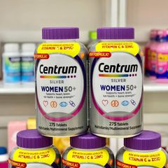 Vitamin tổng hợp nữ trên 50 tuổi 50+ 100 viên, tăng sức khỏe