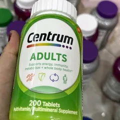 viên uống Centrum viên uống đa vitamin cho người lớn 200 viên