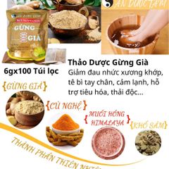 Muối Ngâm Chân Thảo Dược 100g - Giúp Thư Giãn, Giảm Tê Bì, Hỗ Trợ Sức Khỏe Cho Người Lớn Tuổi, Dễ Sử Dụng Hàng Ngày