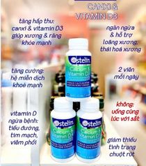 Viên Uống Vitamin D3 & Canxi 130 Viên - Tăng Cường Chắc Xương và Hỗ Trợ Tiêu Hóa cho Sức Khỏe 