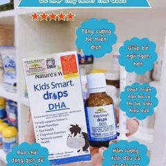 DHA Dạng Giọt Kids Smart DHA Drops Nature’s Way (7 Tháng+)