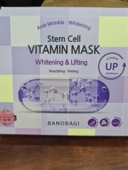 Set 10 Mặt Nạ Banobagi Tím Dưỡng Sáng Da & Săn Chắc - Giải Quyết Lão Hóa, Sáng Da Hiệu Quả