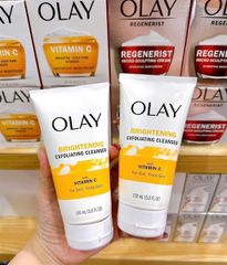 Sữa Rửa Mặt Olay Vitamin C + Peptide 150ml - Làm Sáng Da, Ngăn Ngừa Nhờn, Chăm Sóc Da Chuyên Sâu
