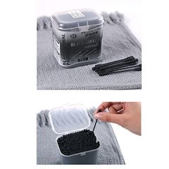 Hộp 180 Bông Ngoáy Tai Kháng Khuẩn Nhật Bản - Bông Cotton & Que Bột Giấy Thân Thiện Môi Trường, Vệ Sinh Tai Hiệu Quả
