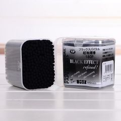 Hộp 180 Bông Ngoáy Tai Kháng Khuẩn Nhật Bản - Bông Cotton & Que Bột Giấy Thân Thiện Môi Trường, Vệ Sinh Tai Hiệu Quả