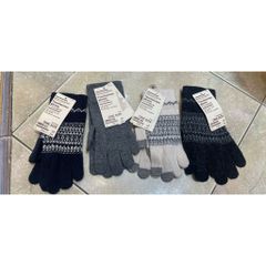 Găng Tay MUJI Len Merino Cảm Ứng - Găng Tay Nữ Đông Ấm Áp, Thiết Kế Đơn Giản, Phù Hợp Dùng Điện Thoại Cảm Ứng
