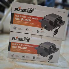 Máy Sủi Oxy Vỏ Nhôm RESUN AP-50 - Thiết Bị Ít Ồn, 8 Đầu Ra Cho Hồ Cá Cảnh, Tăng Cường Oxy Và Đảo Nước