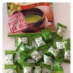 Kẹo sữa trà xanh UHA Nhật Bản - Hương vị trà xanh Uji tự nhiên nhân sữa Hokkaido - Giảm thèm thuốc, món ngon cho mọi lứa tuổi