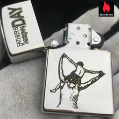 Zippo 250 Khắc Ngày Của Cha - Quà Tặng Ý Nghĩa Cho Bố, Zippo Thời Trang 2023, Độc Đáo, Sang Trọng