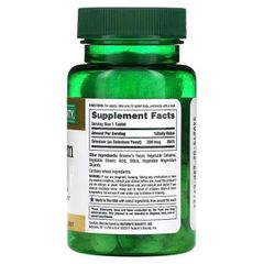 Viên Uống Tăng Đề Kháng Nature’s Bounty Selenium 200mcg - 100 Viên Giúp Tăng Cường Hệ Miễn Dịch và Bảo Vệ Sức Khỏe