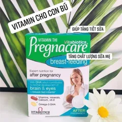 Vitamin Pregnancare Breast-Feeding - Tăng cường sữa mẹ, hỗ trợ sức khỏe cho bà bầu, dinh dưỡng thiết yếu cho mẹ và bé.